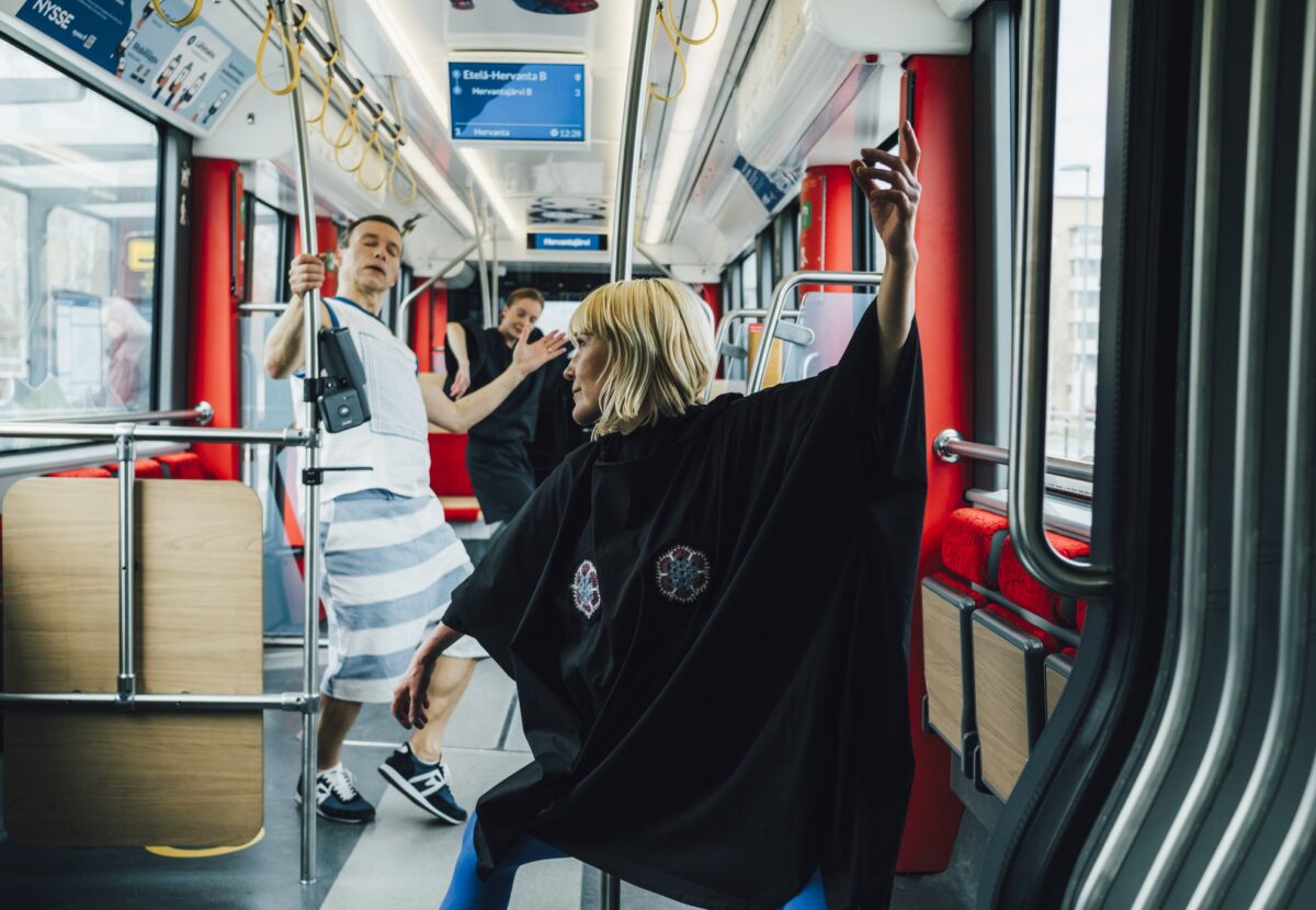 Pispala Clothing & Tanssiteatteri MD taideratikassa