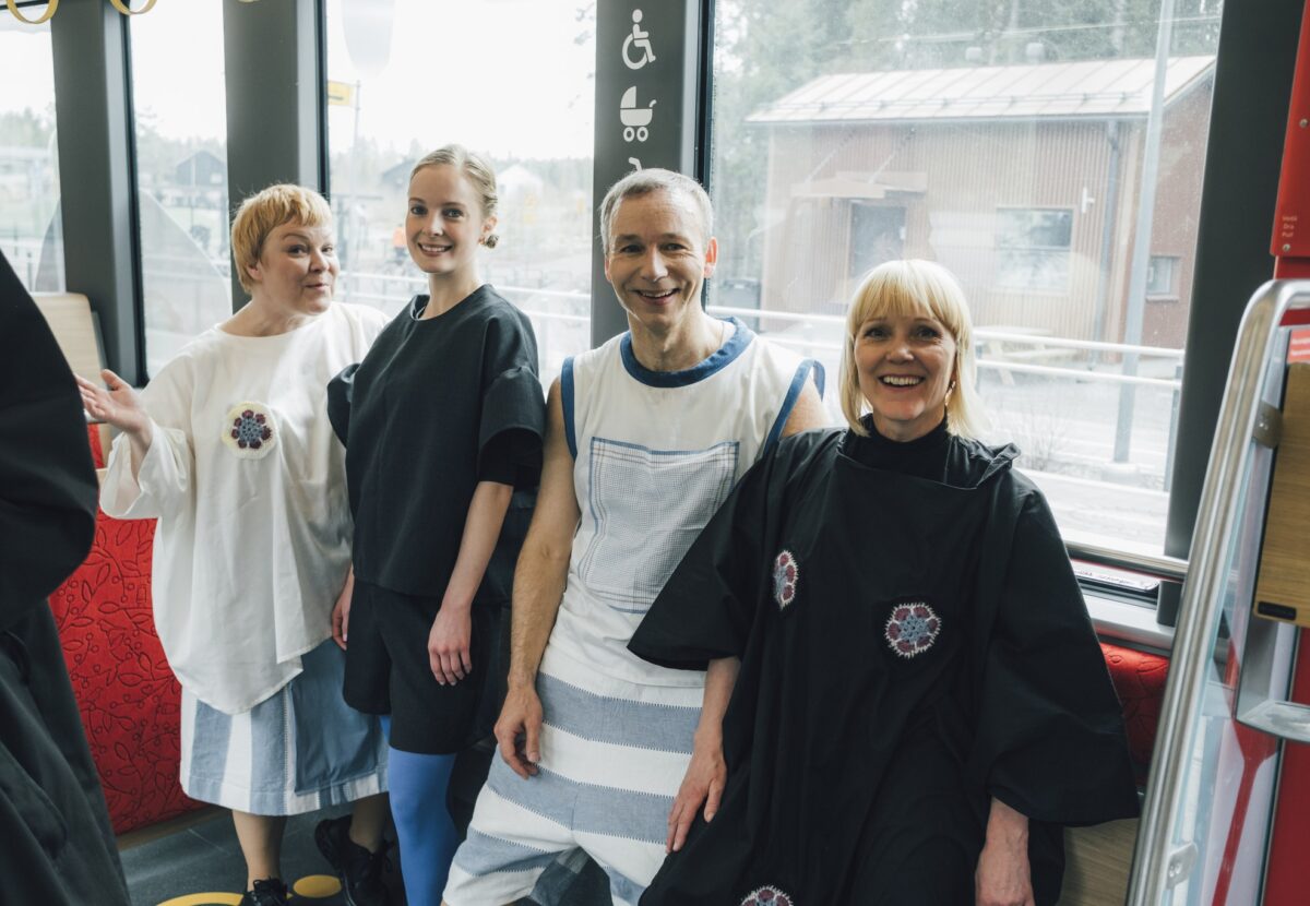 Pispala Clothing & Tanssiteatteri MD taideratikassa