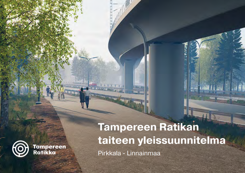 Osana käynnissä olevaa Pirkkala-Linnainmaa -raitiotien kehitysvaihetta on laadittu Tampereen Ratikan taiteen yleissuunnitelman luonnos