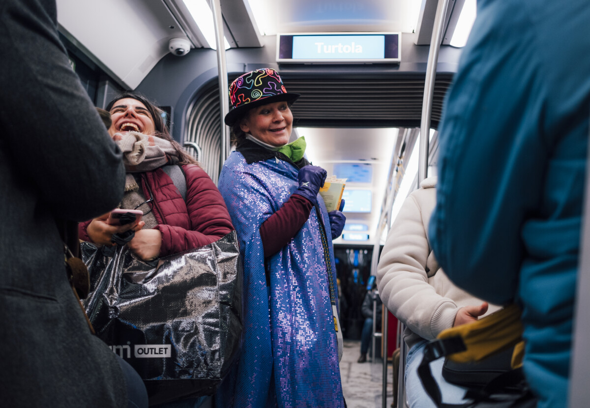 Kirsi Kunnas 100 -esitys taideratikassa joulukuussa 2024