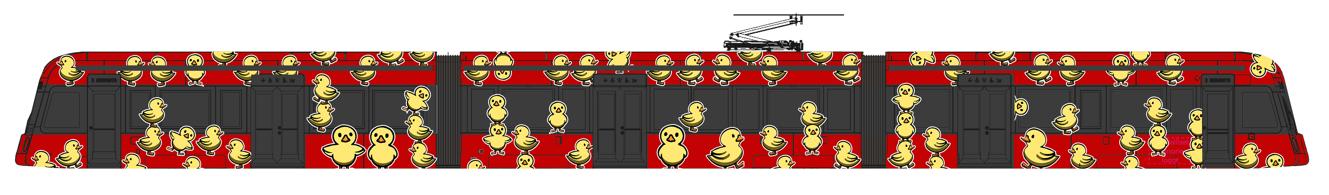 Taideratikan Maya Hahdon Ankkaratikka-teos.