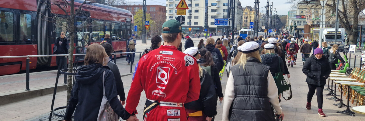 Vappu 2025 ja Ratikka